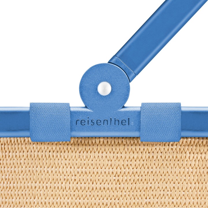 Produktbild reisenthel Einkaufskorb Carrybag Frame Raffia Blue