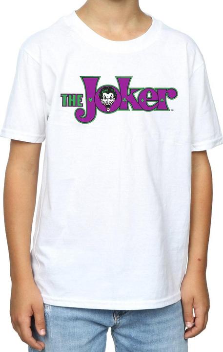 Immagine prodotto The Joker Text Logo Maglietta Ragazzi (152, 158)