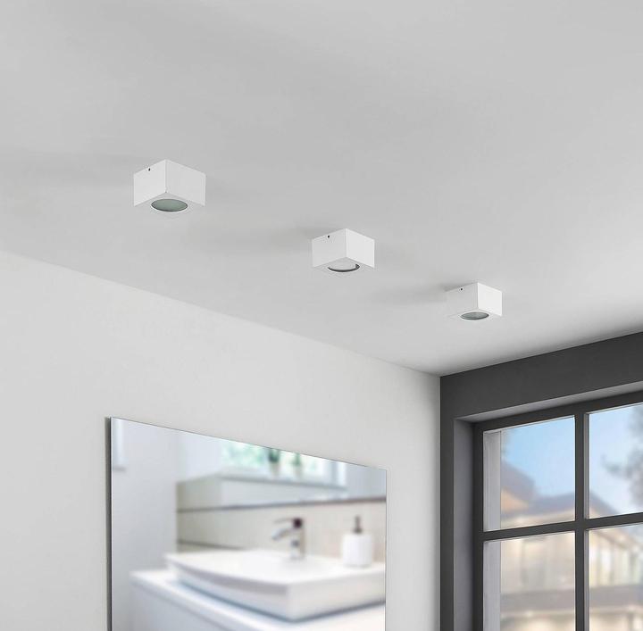 Image du produit Arcchio Nieva Downlight, GX53, carré, blanc (GX53)