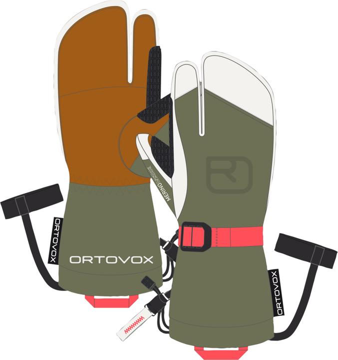 Produktbild Ortovox Women's Merino Freeride 3 Finger Glove (XS)