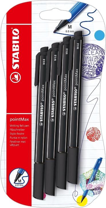 Produktbild STABILO pointMax Filzschreiber (4x)