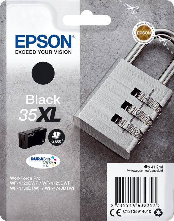 Produktbild Epson Singlepack Black 35xl (BK)