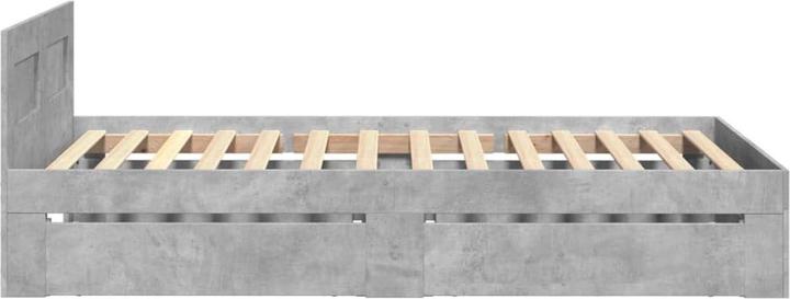 Actual product image VidaXL Bed frame with headboard (100 x 200 cm)