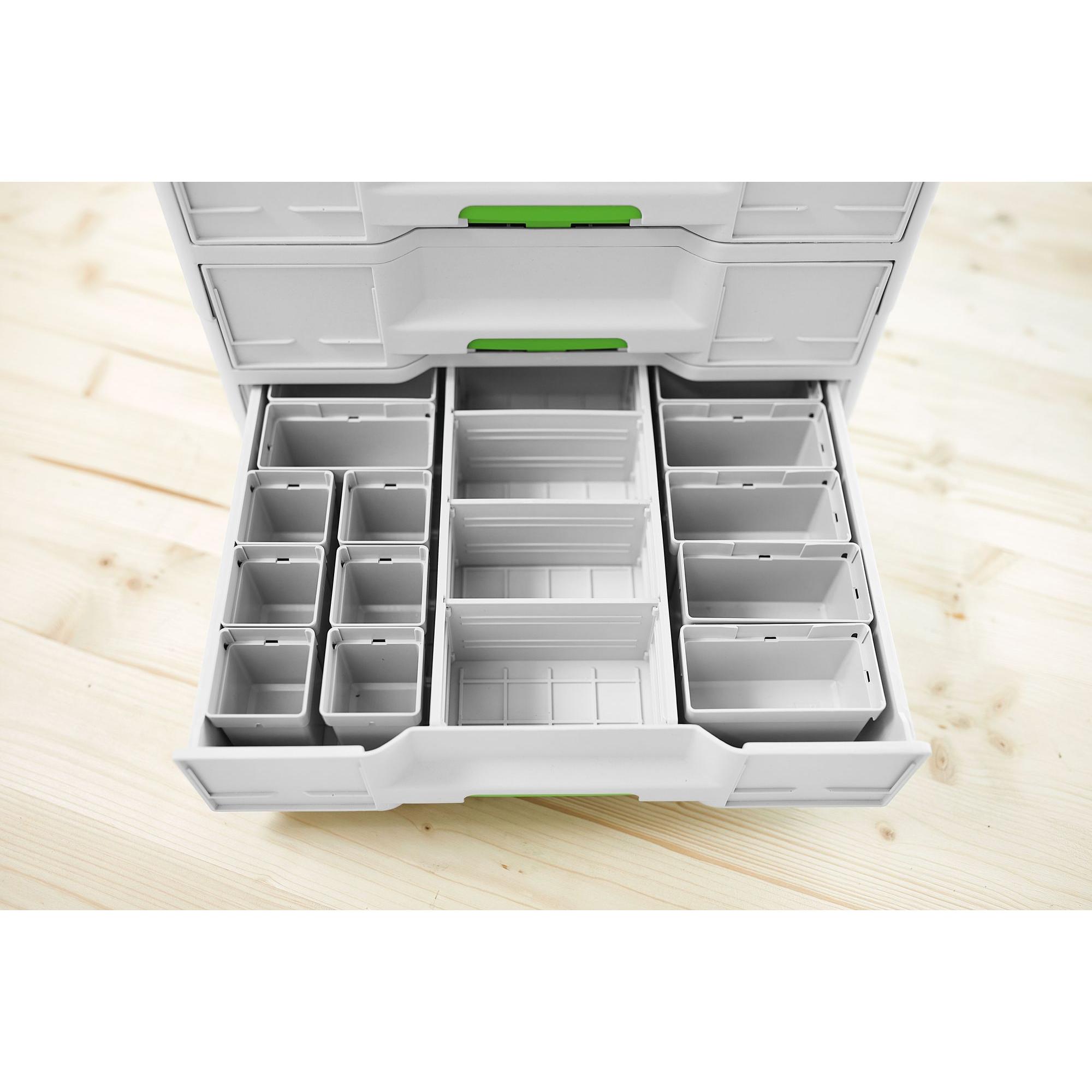 Thumbnail - Festool, Zubehör Werkzeugaufbewahrung, Einsatzboxen 50x50/50x100x68-Set