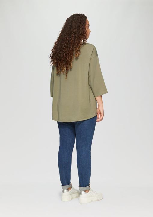 Image du produit S.Oliver T-Shirt Shirt im Fabricmix und Loose Fit (46)