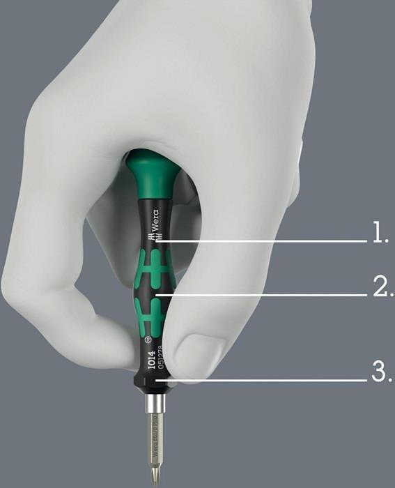 Productafbeelding Wera Tool-Check Modular Micro 1 (4 mm)