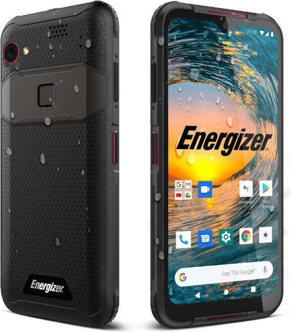 Actual product image Energizer H620S 4G BLACK IP69 (64 GB, Juoda, Multicolored, 6.20", Hybrid Dual SIM, 4G)