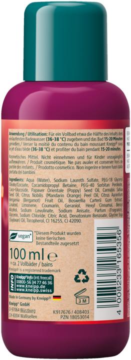 Produktbild Kneipp Aroma-Pflegeschaumbad Glückliche Auszeit MINI (100 ml, Schaumbad)