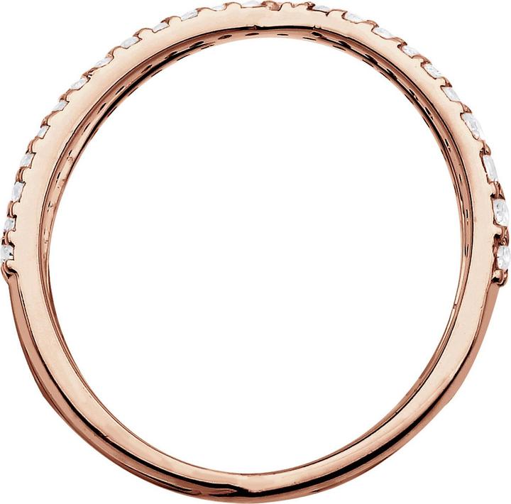 Actual product image Elli Ring Cross Symbol Zirconia 925 Sterling Silver (54, 925 Silver)