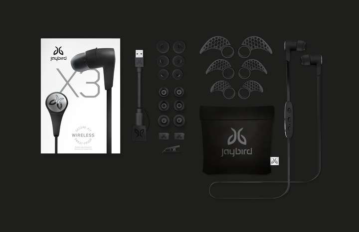 Produktbild Jaybird X3 (8 h, Kabellos)