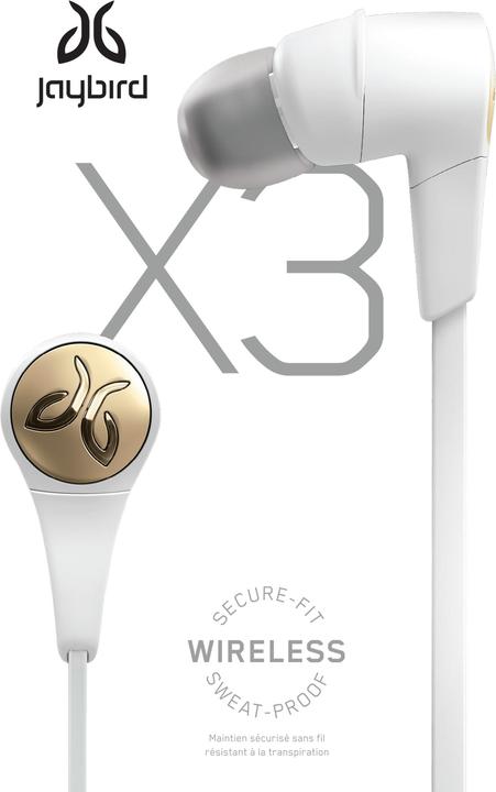 Actual product image Jaybird X3 (8 h, Wireless)