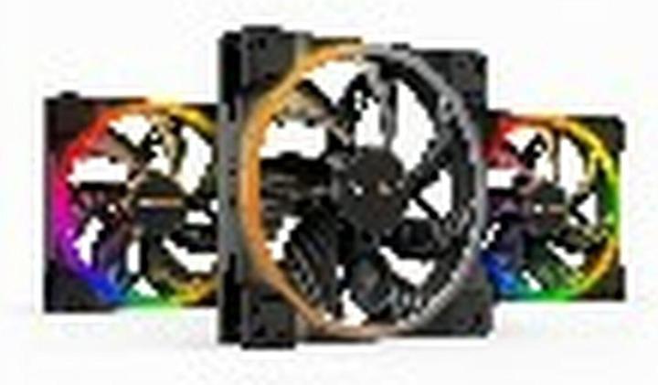 Actual product image be quiet! Light Wings (140 mm, 3 x)