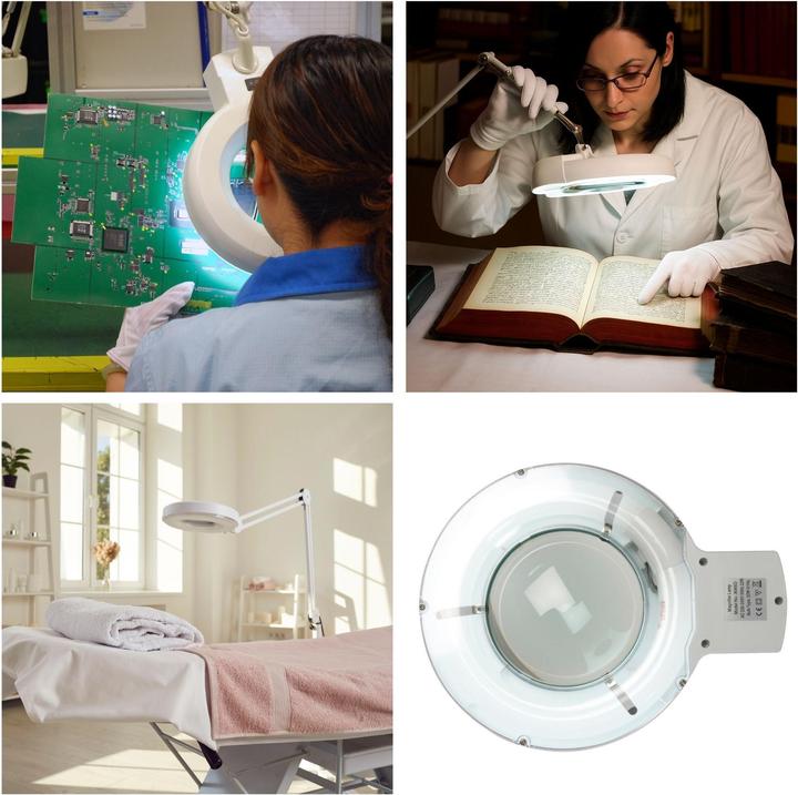 Image du produit Velleman Lampe grossissante 8 dioptries (1050 lm)
