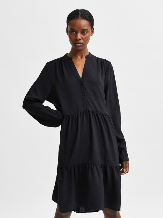 Produktbild Selected Femme Gürtel V-Ausschnitt Kleid (40)
