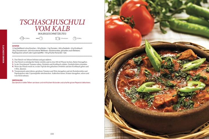 Produktbild Die Georgische Küche (Deutsch, Schota Dwalischwili, 2017)