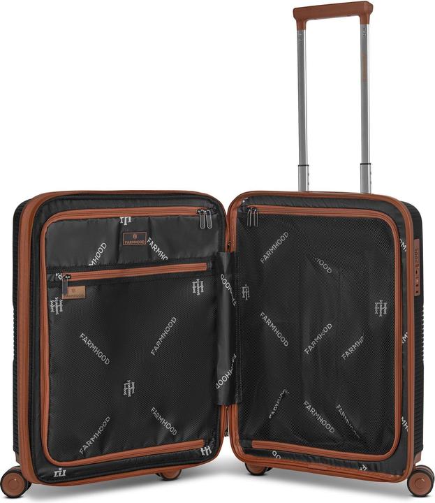 Immagine prodotto Farmhood Eco Edition 02 4 Rollen Kabinentrolley 55 cm mit Dehnfalte (44 l)