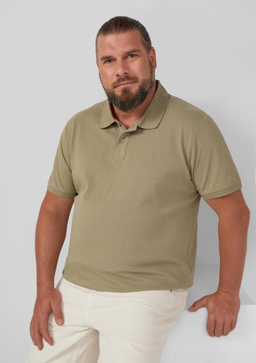 Produktbild S.Oliver Polo-Shirt Poloshirt aus Baumwollpiqué (6XL)