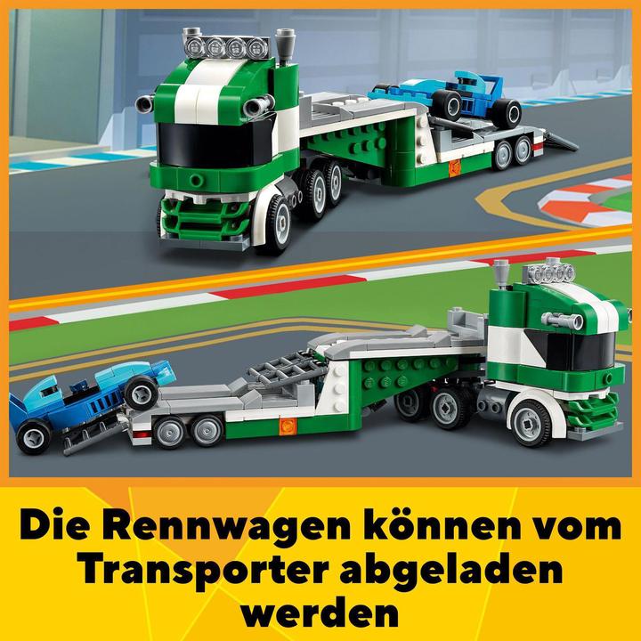 Produktbild LEGO Rennwagentransporter (31113, LEGO Creator 3-in-1)