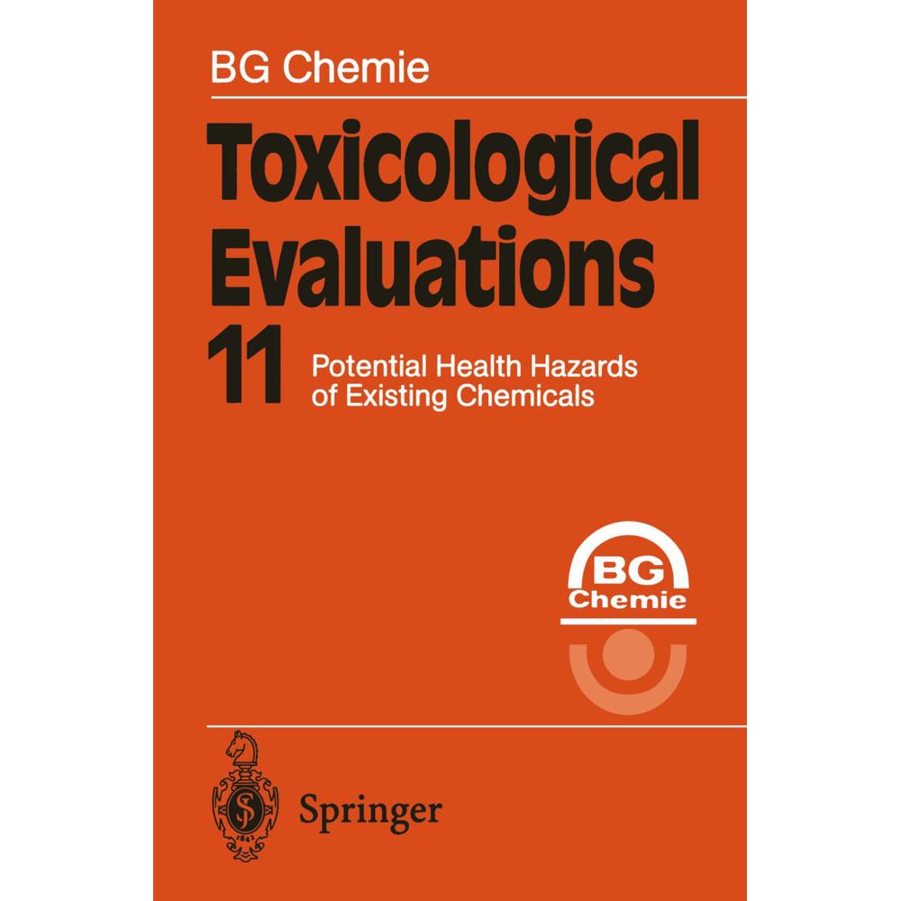 Toxicological Evaluations 11, Fachbücher