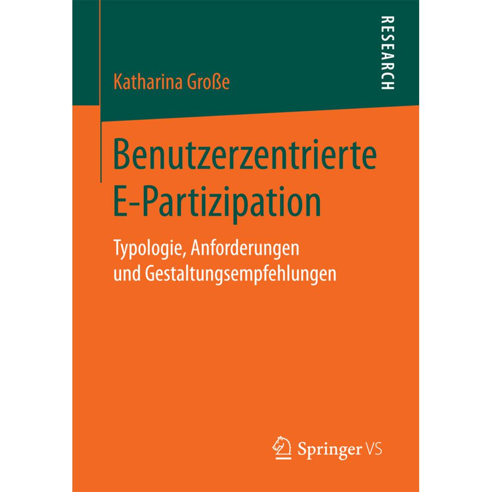 Benutzerzentrierte E-Partizipation, Fachbücher von Katharina Grosse