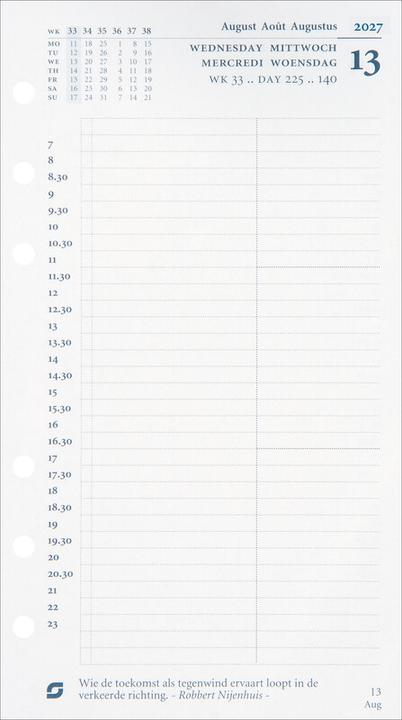 Produktbild Succes Standard Jahresinhalt Januar - Dezember (9,5 x 17,1, 1 Tag / 1 Seite)