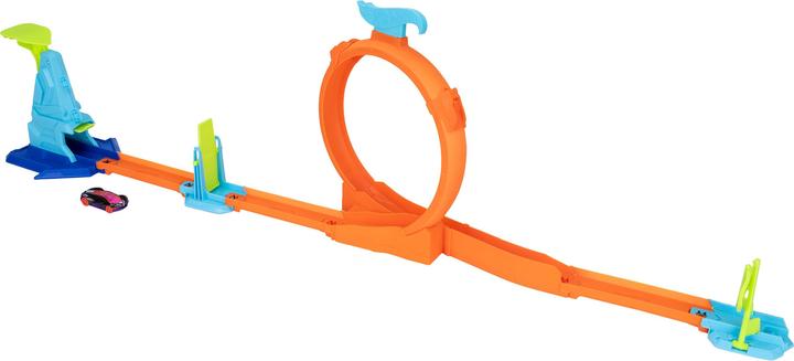Actual product image Hot Wheels Stunt Track Loop Flag Finish