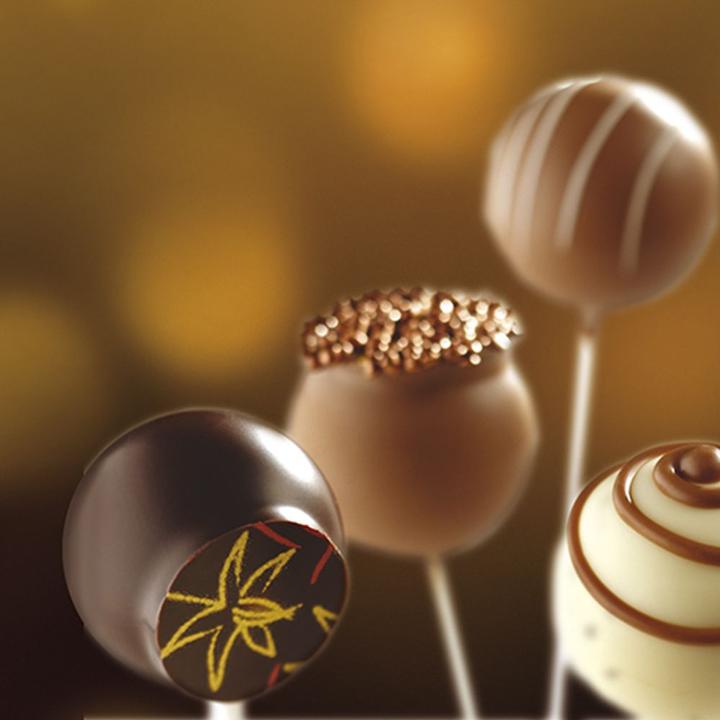 Produktbild Pavoni Profi Lollypop Silikonform, 67 Stück