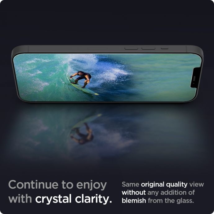 Produktbild Spigen Glas TR Displayschutzfolie 1 St. (1 Stück, Apple iPhone 12)