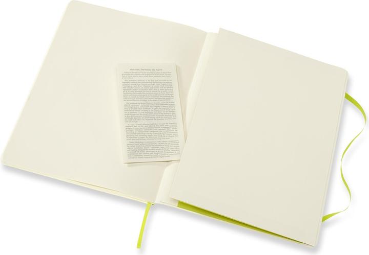 Actual product image Moleskine Notebook HC XL (19 x 25 cm, Lined, Soft cover)