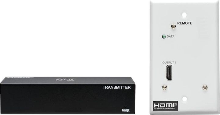 Image du produit Eaton Kit extender DisplayPort to HDMI over Cat6 Box Transmitter/Wall Plate Receiver 4K 60 (1.38 m, HDMI)