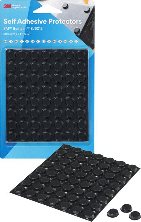 Produktbild 3M Elastikpuffer (Kunststoffgleiter, 56 Stk.)