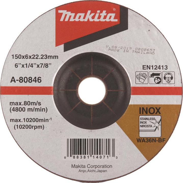 Produktbild Makita Schruppscheibe 150/22,23 WA36N (36)