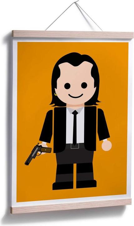 Produktbild Trenddeko Spielzeug Vincent Vega (60 x 80 cm)