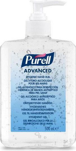 Image du produit Purell advanced désinfectant pour les mains transparent (100 ml)
