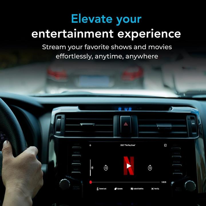 Immagine prodotto AutoSky AI Box Lite Plus 2.0 - CarPlay & Android Auto - Draadloos - Voor AutoÃ¢Â€Â™s vanaf 2016