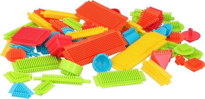 Actual product image Eddy Toys Hedgehog blocks 58pcs