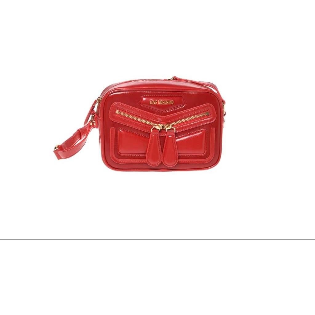 Love Moschino, Vrouwen, Handtas, Schoudertas für Damen, Rood