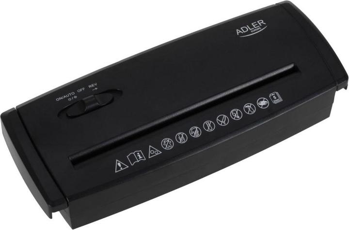 Produktbild Adler Office supplies Paper Shredder | AD 1040 | Black