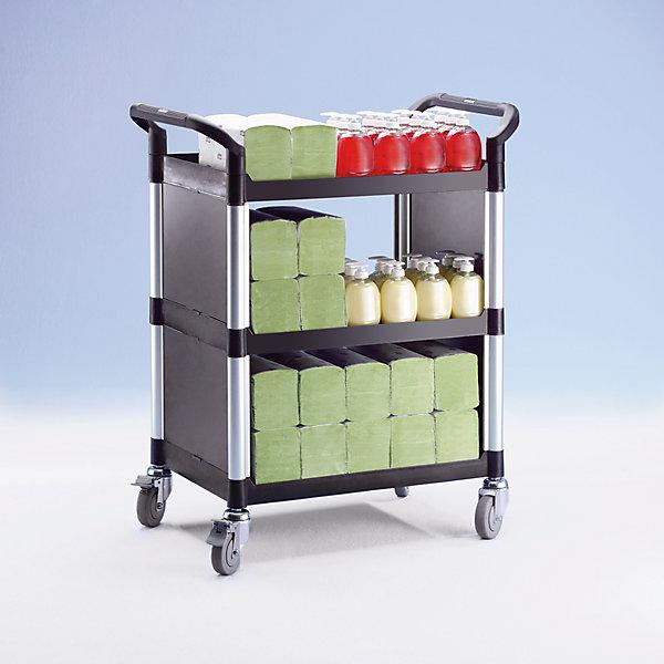 Image du produit kaiserkraft Chariot polyvalent, avec parois métalliques (250 kg)