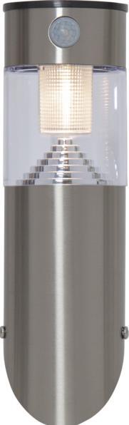 Image du produit Star Trading Applique murale solaire Marbella, argent (80 lm, IP44)