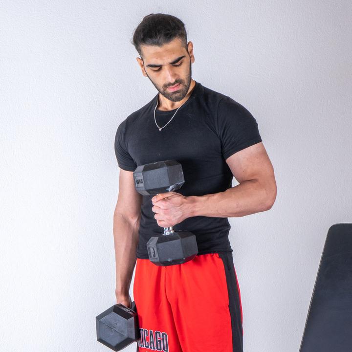 Productafbeelding Gladiatorfit Hex Dumbbell (1 x 1 kg)