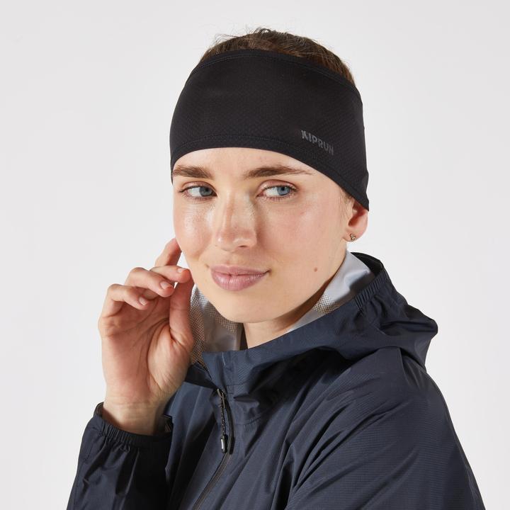 Image du produit Kiprun Bandeau running chaud adulte - warm+ V2 noir