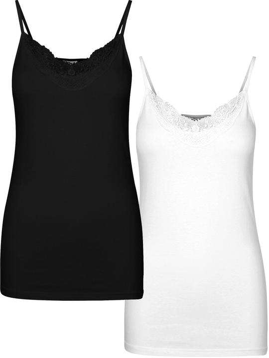Vero Moda Vminge Lace Singlet 2-Pack Noos (M)