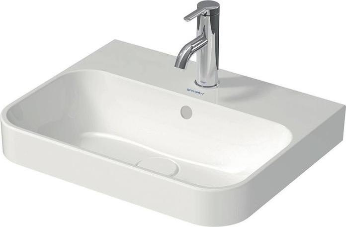 Actual product image Duravit Countertop washbasin 50 x 40 cm Happy D.2 Plus white 2360500000 (400 mm, 500 mm)