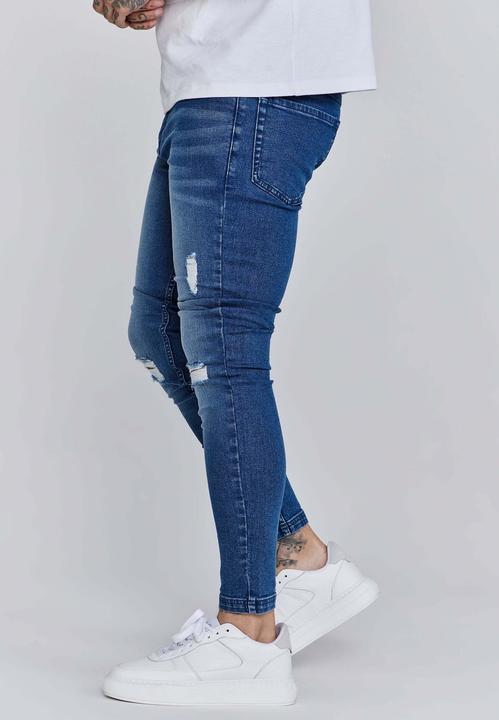 Image du produit Siksilk Jeans Distressed Skinny Jeans (28)