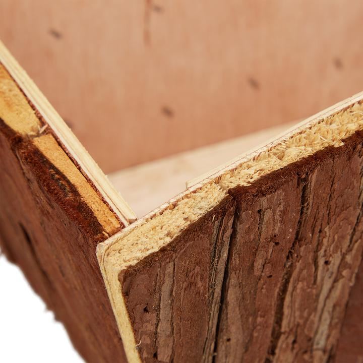 Actual product image Relaxdays Wooden flower box (32 cm)