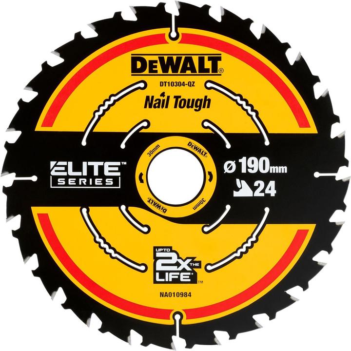 Productafbeelding DeWalt KSB 190x30 24 WZ 18° voor DWE575K/576K DT10304