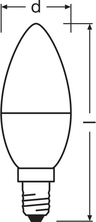 Produktbild Osram 4099854047091 (E14, 470 lm, 30x)