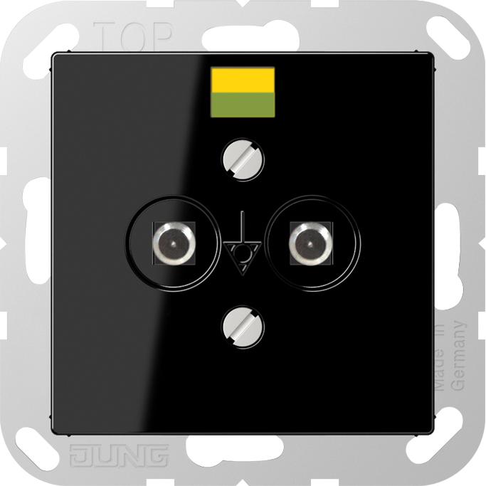 JUNG, Steckdose, Potenzialausgleichsdose A UP Steckd 2f A565-2BFSW