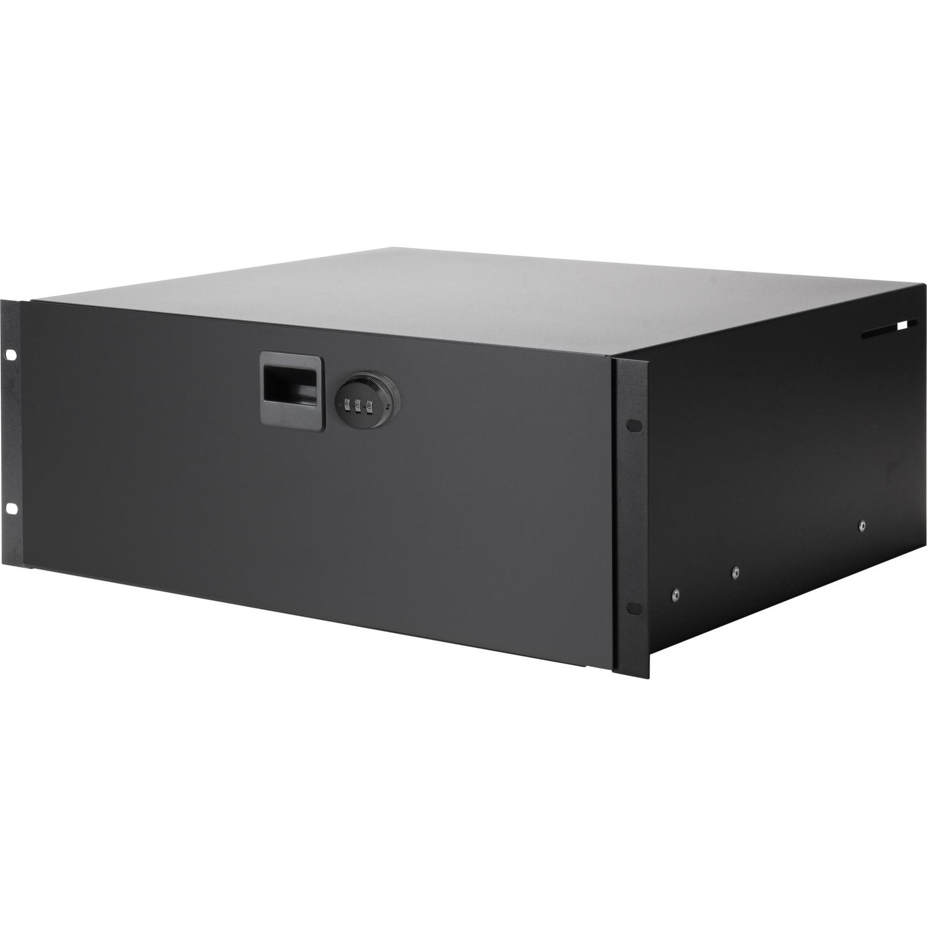 Adam Hall Cassetto a cremagliera (Accessori), Bauletti + Case audio, Nero